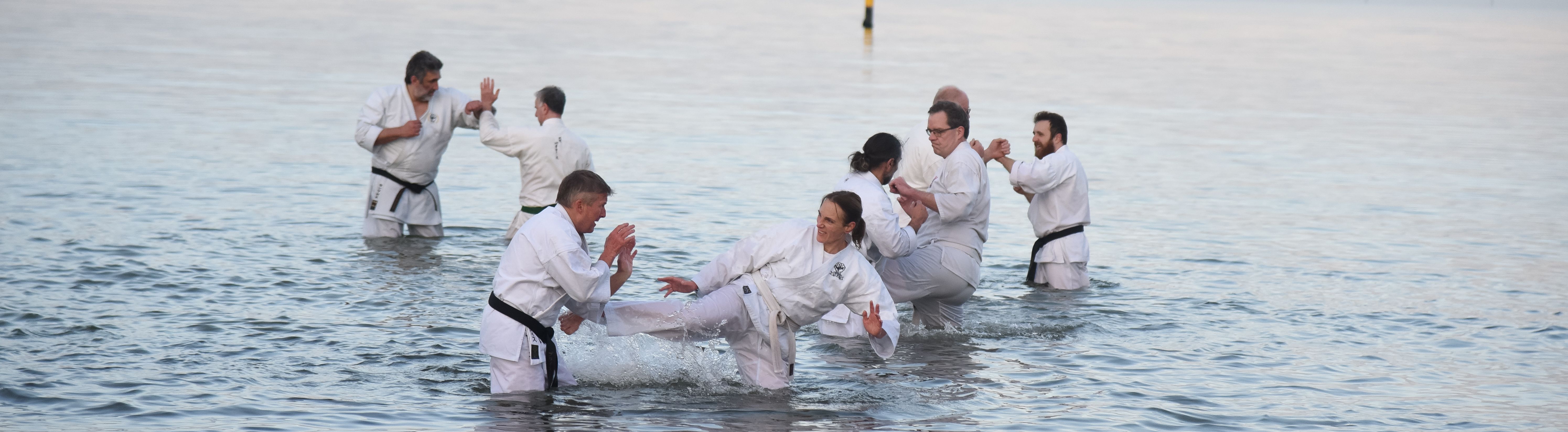 Kumite at St. Kilda Beach IGK Victoria