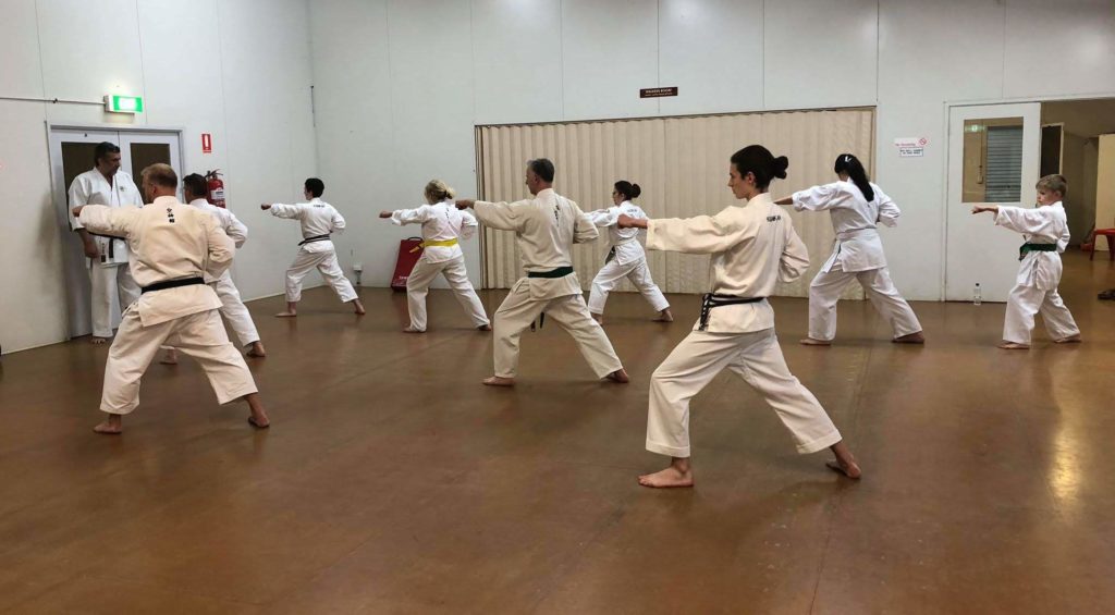 Kihon Ido at IGK VIC Headquarters Spring Camp 2018