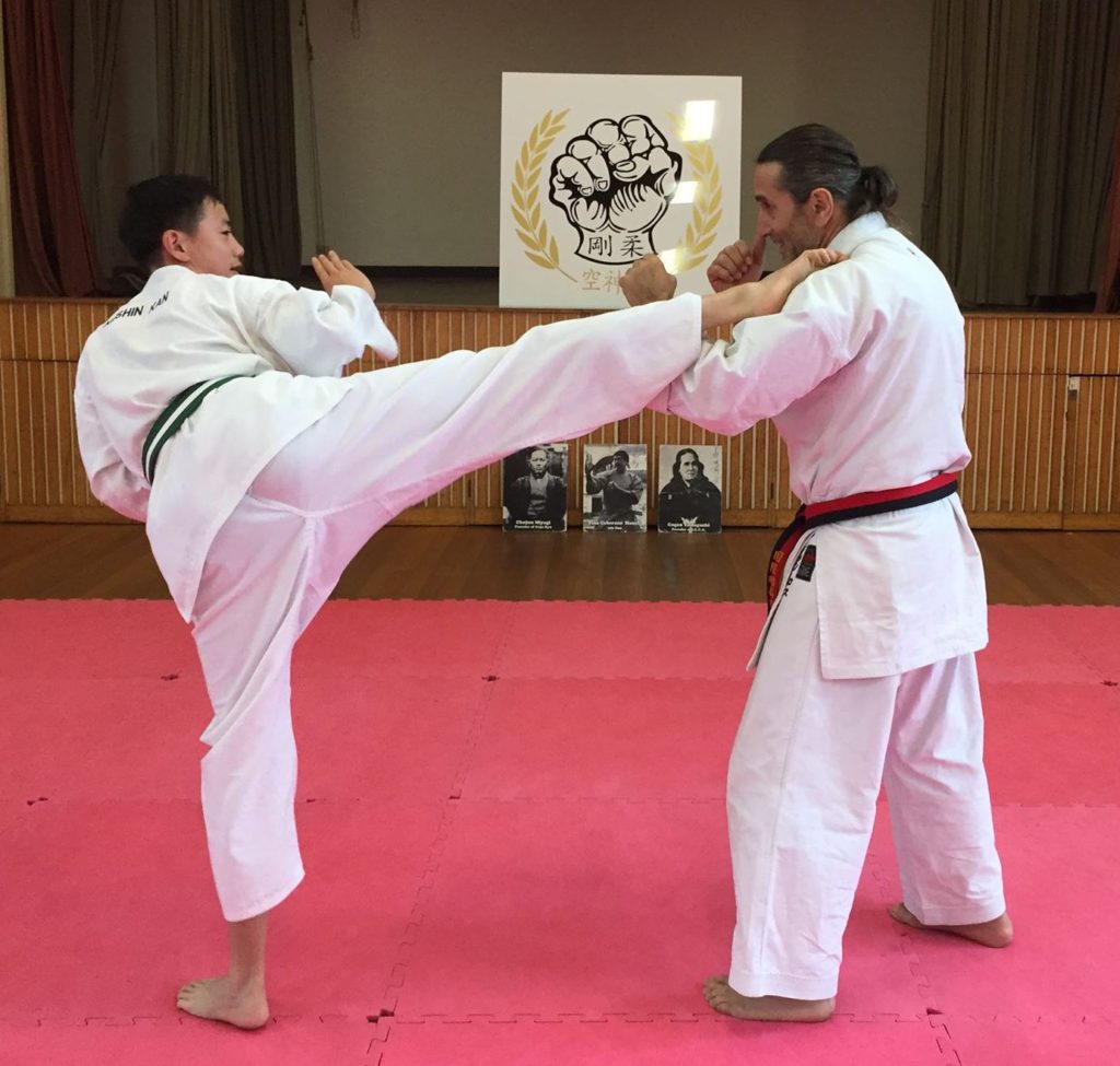 John Ross Shihan loves teaching kids goju karate with all its benefits