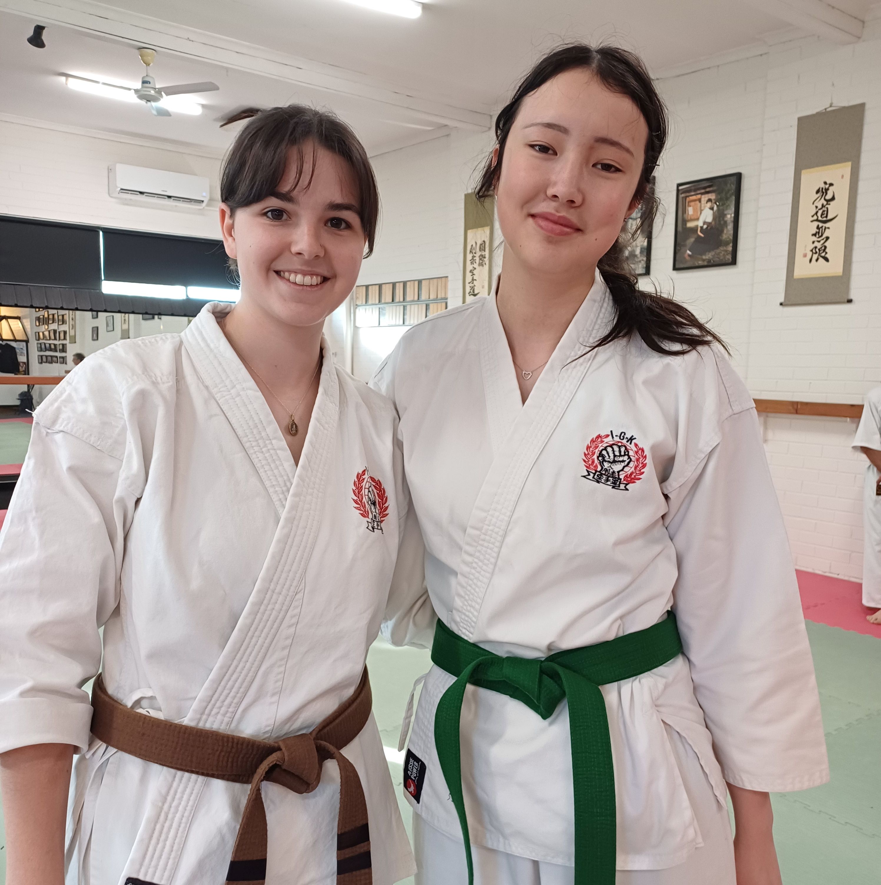 IGK Victoria karate students at North Balwyn dojo